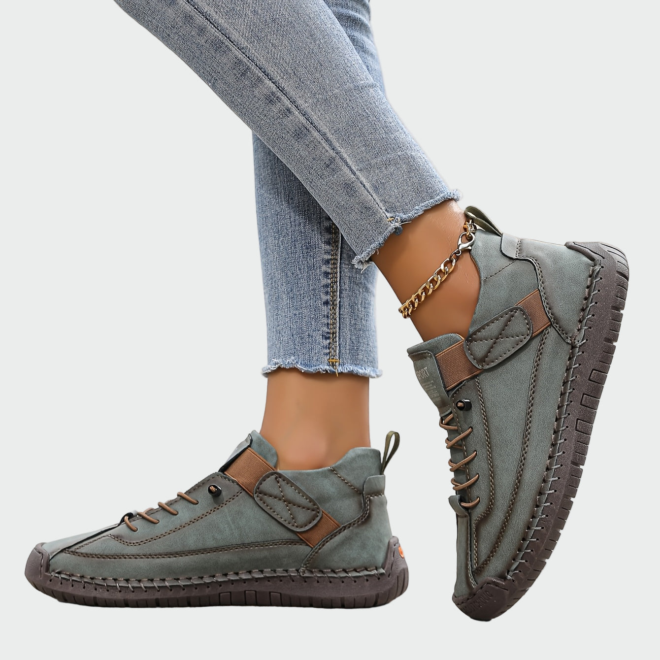 Botas ortopédicas de cuero