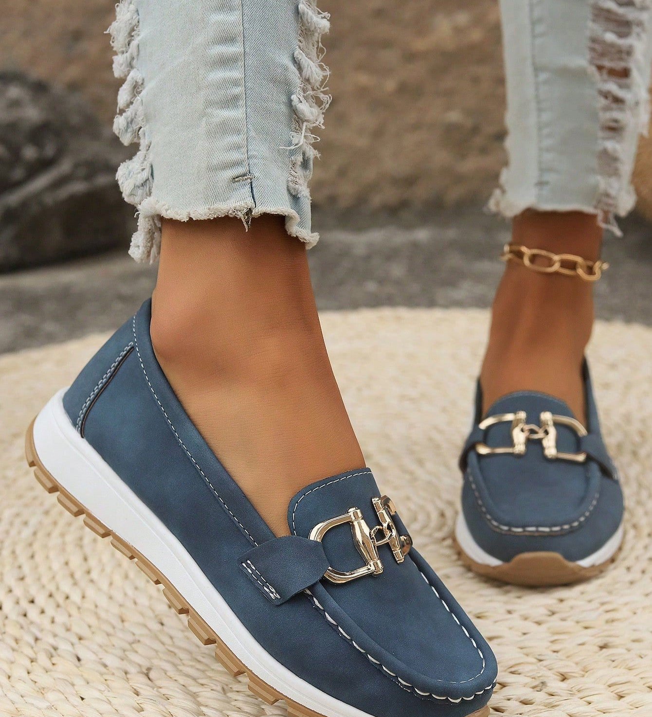 Eli - Zapatos Planos con Hebilla