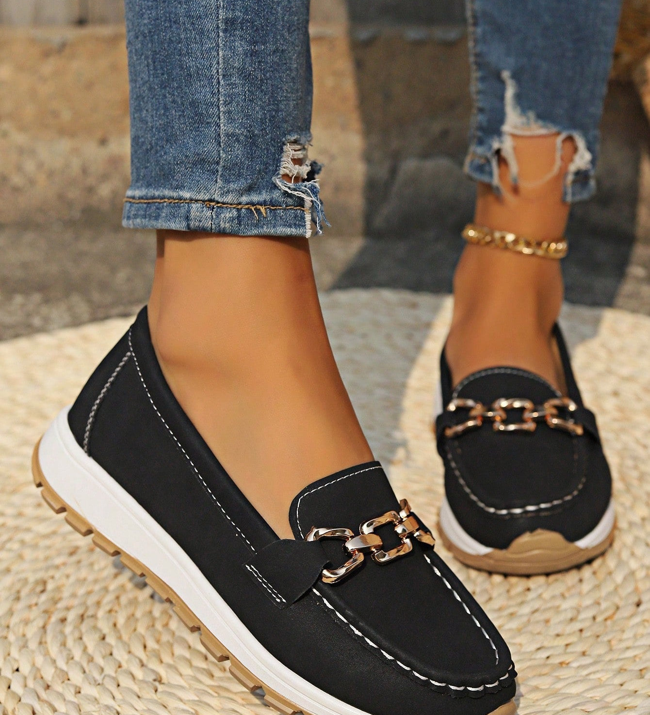 Eli - Zapatos Planos con Hebilla