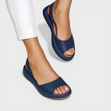 Alba - Sandalias minimalistas de punta abierta
