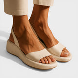 Alba - Sandalias minimalistas de punta abierta