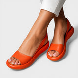 Alba - Sandalias minimalistas de punta abierta