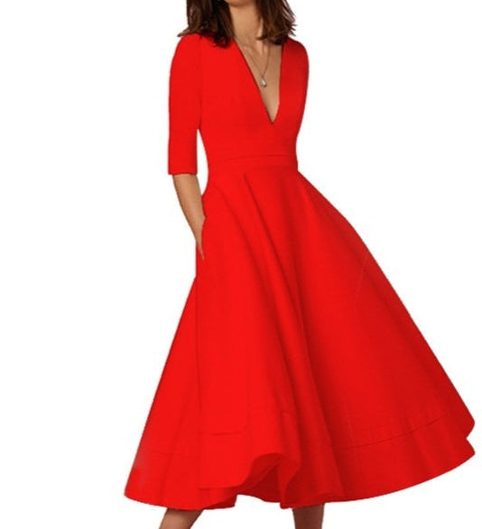 Laura - Vestido Midi Femenino