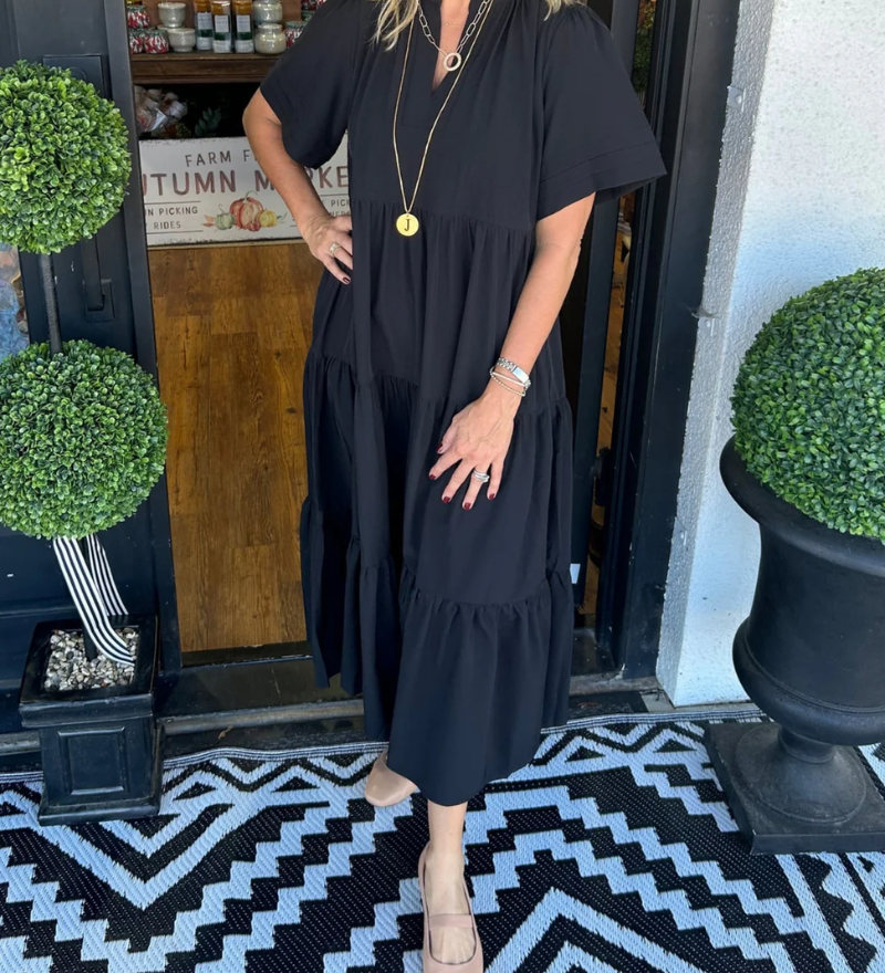Carlota - Vestido Maxi con Movimiento