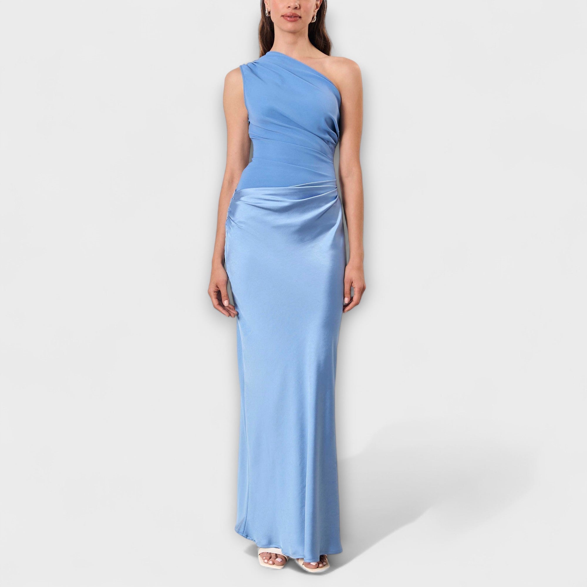 Cássia - Vestido Largo Plisado