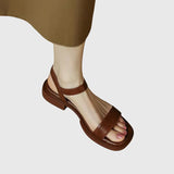 Rocío - Sandalias ortopédicas de piel