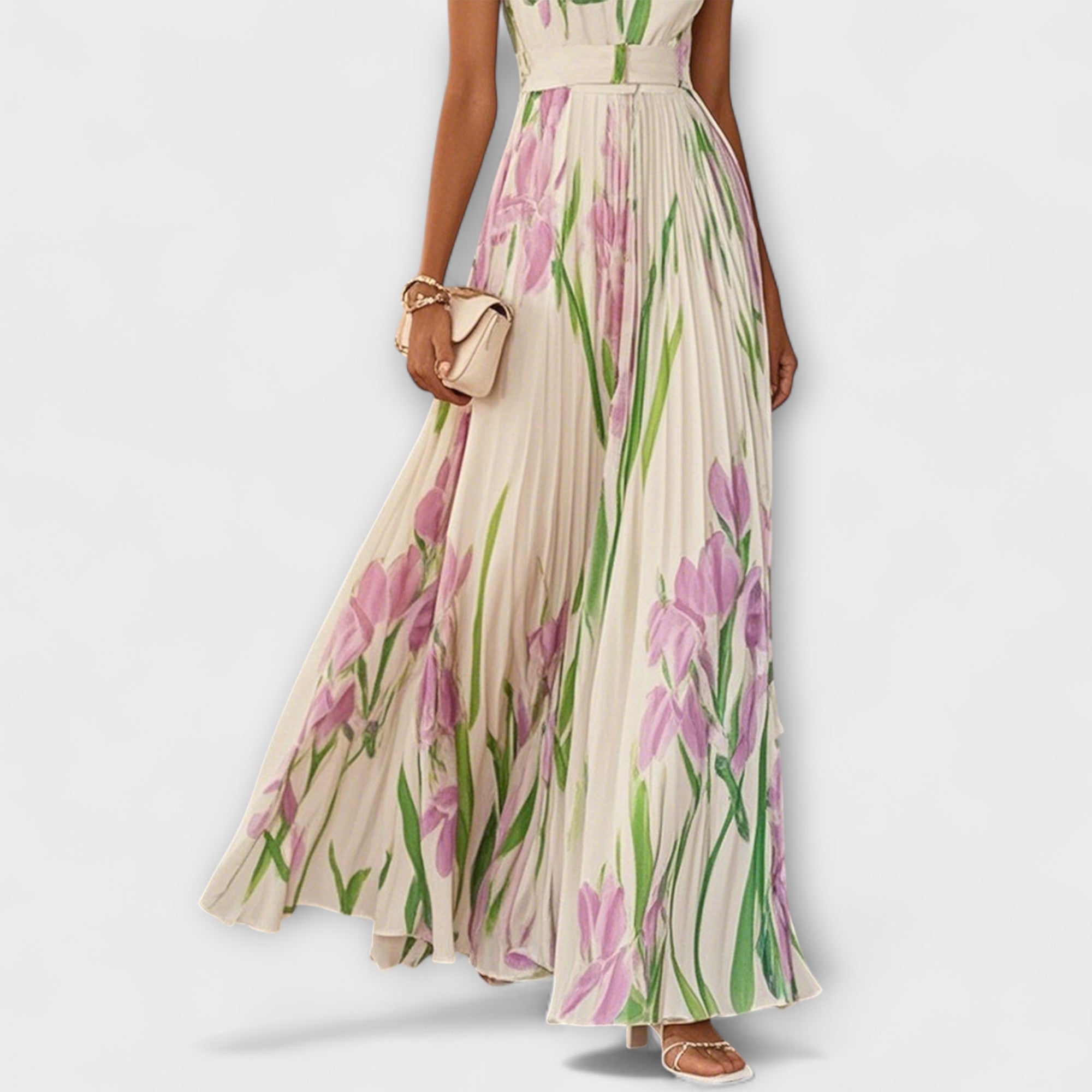 Penélope - Vestido Maxi de Chiffon