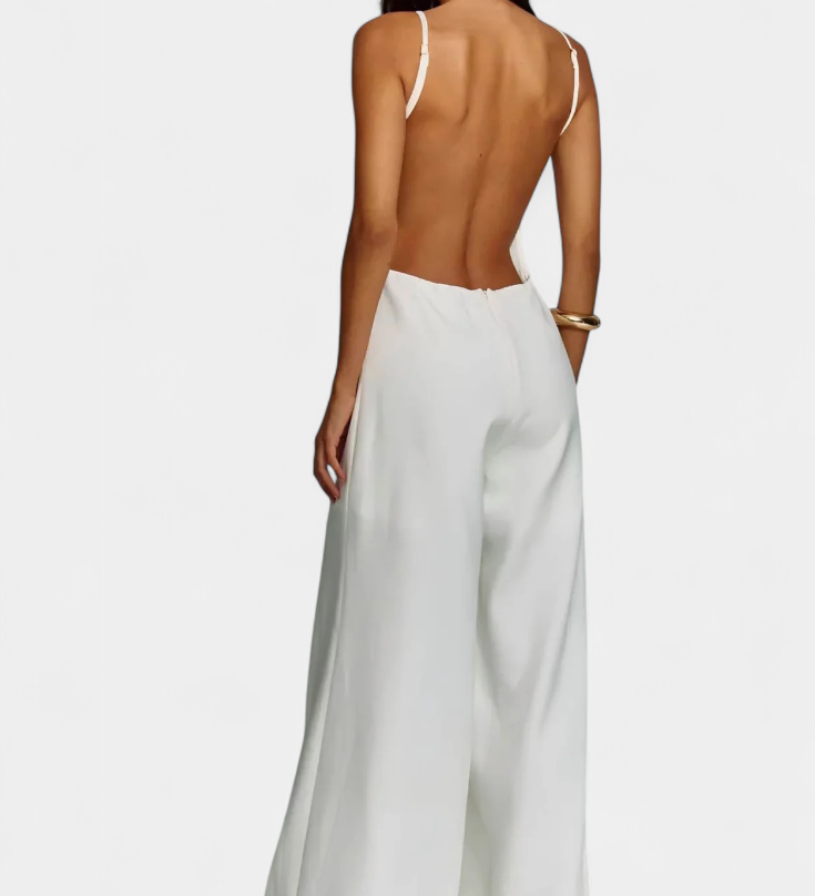 Belén | Mono Halter de Pierna Ancha Radiante