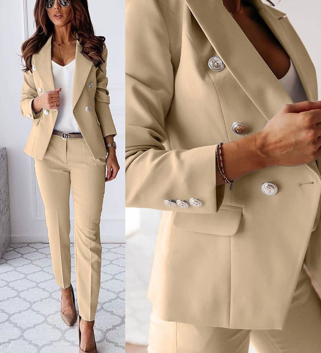 Maria - Traje Femenino Sofisticado