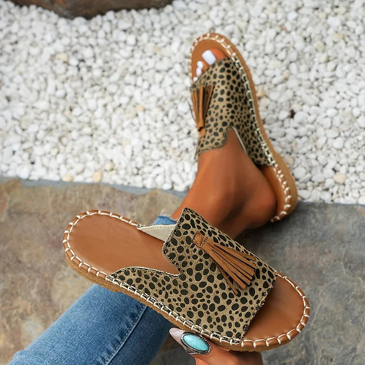 Leena - Sandalias Ortopédicas Planas Confortables