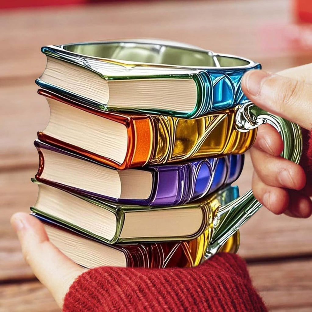Amélie - Taza artesanal 3D en forma de libro