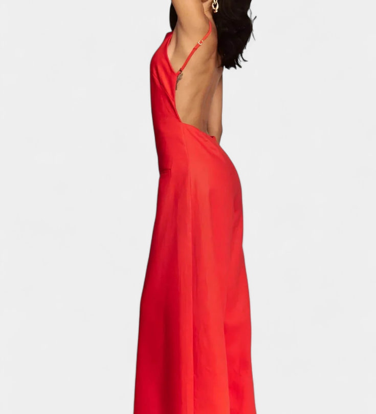 Belén | Mono Halter de Pierna Ancha Radiante