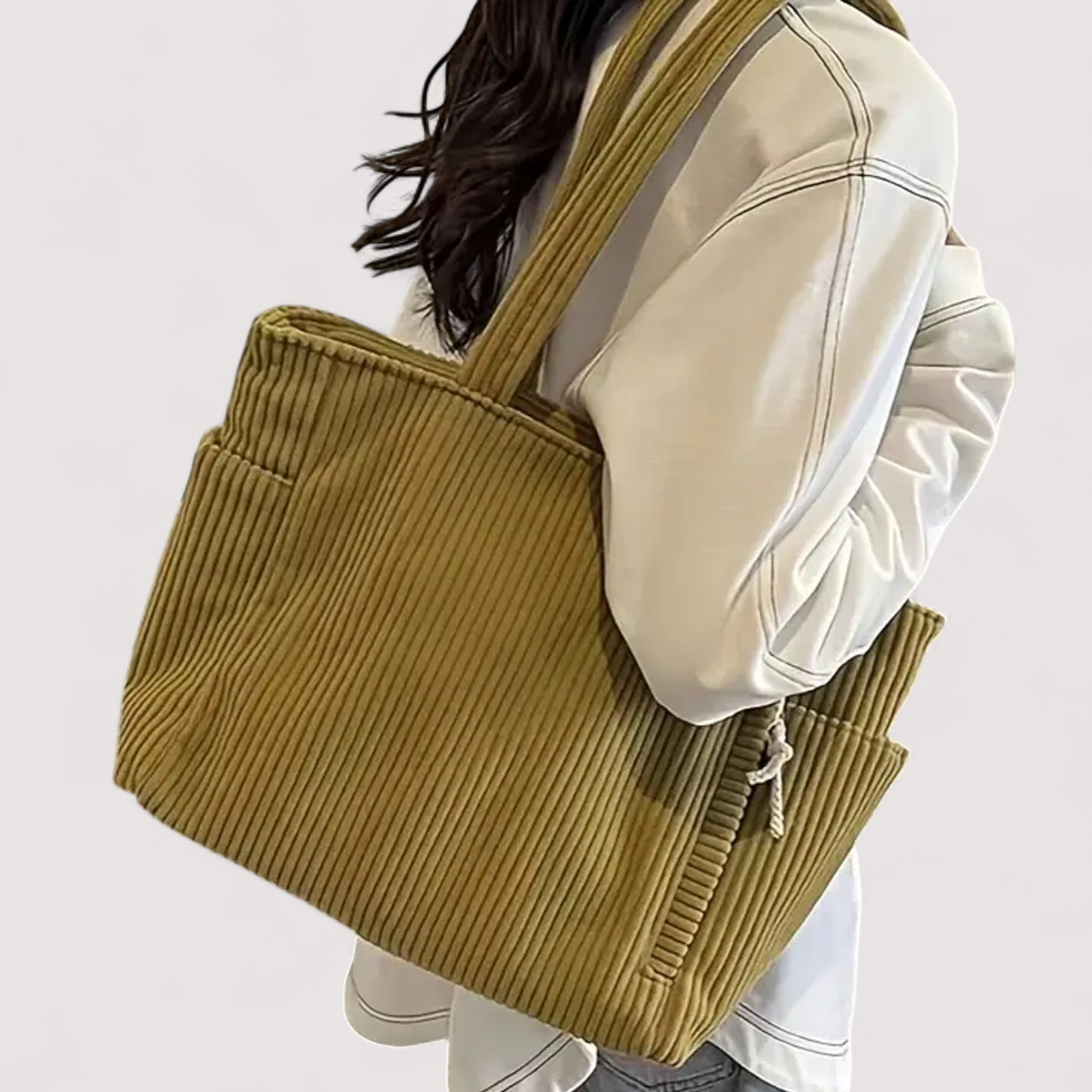 Olívia - Bolso de Hombro de Terciopelo