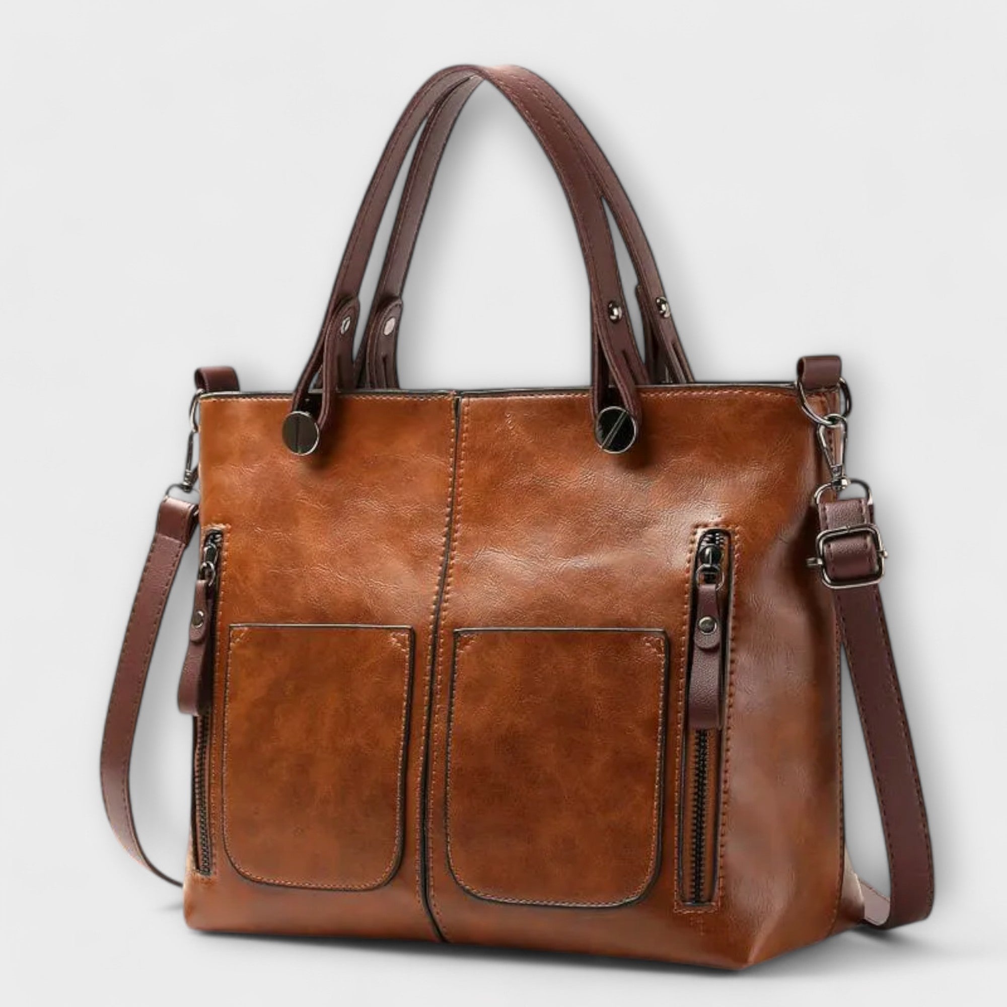 María - Bolsa de cuero elegante