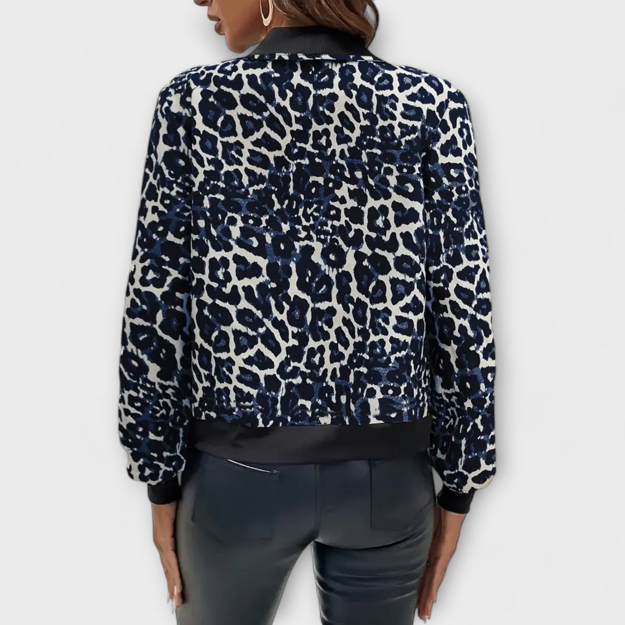 Raquel - Abrigo de Leopardo Elegante