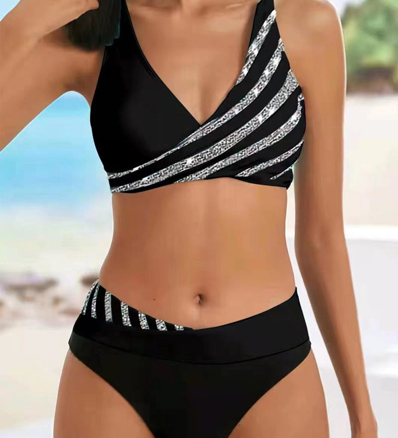 Candela | Bikini impreso en tonos cálidos