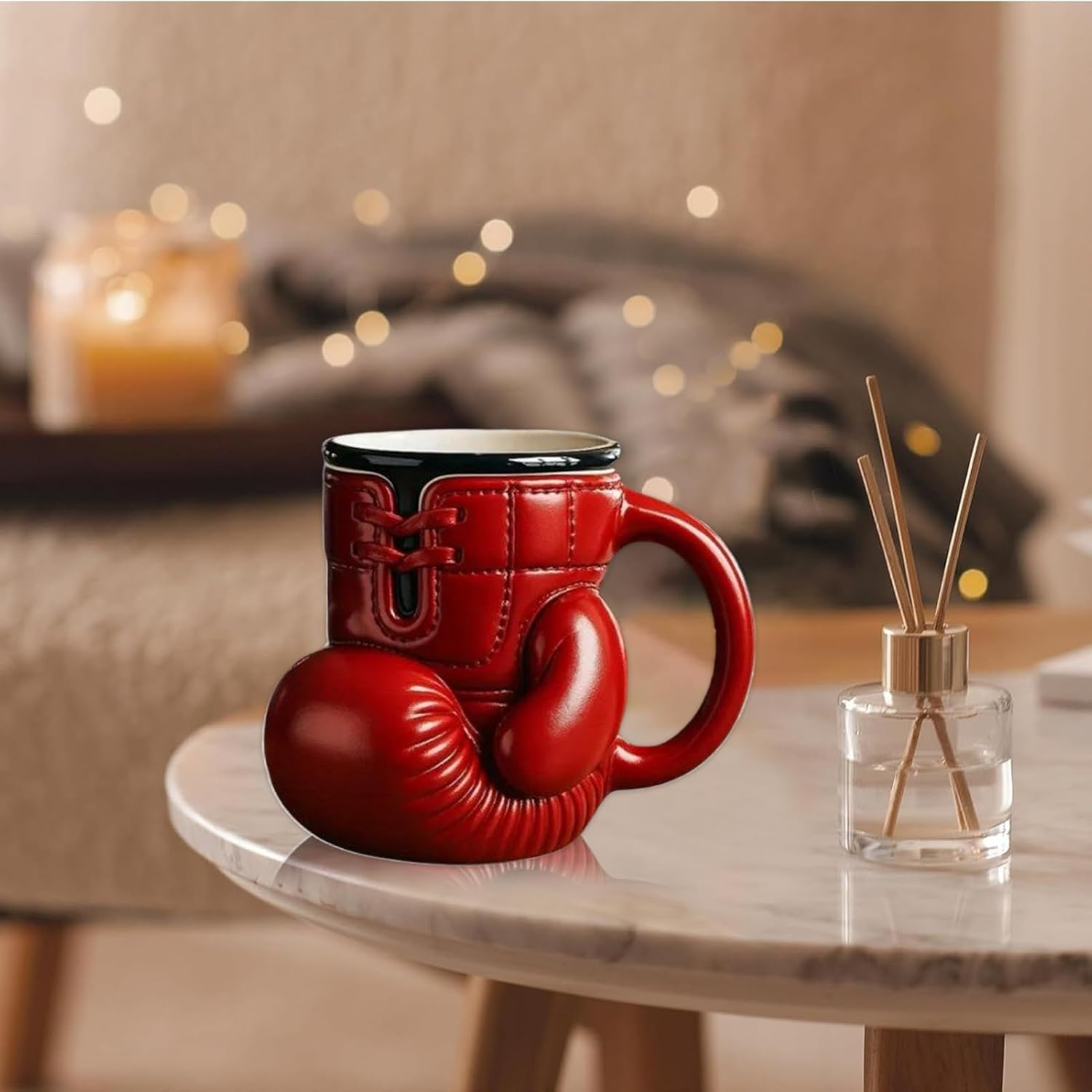 Knockout - Taza artesanal fuerza y estilo en cada sorbo.