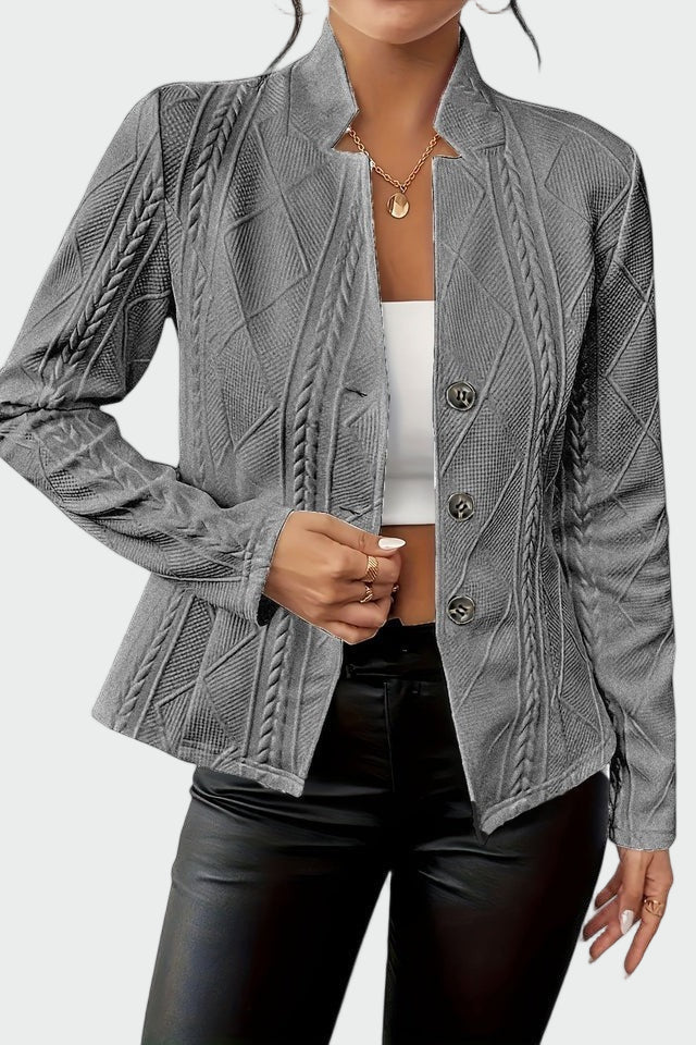 Georgia - Blazer de línea atemporal