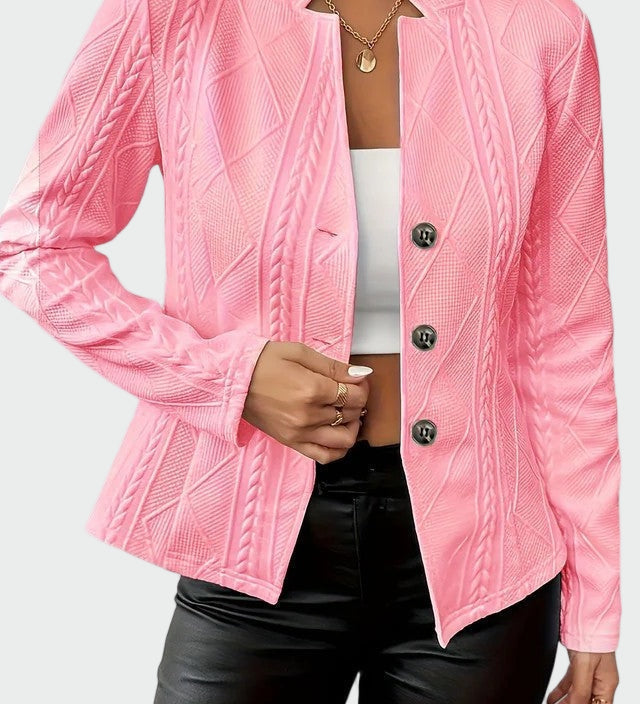 Georgia - Blazer de línea atemporal