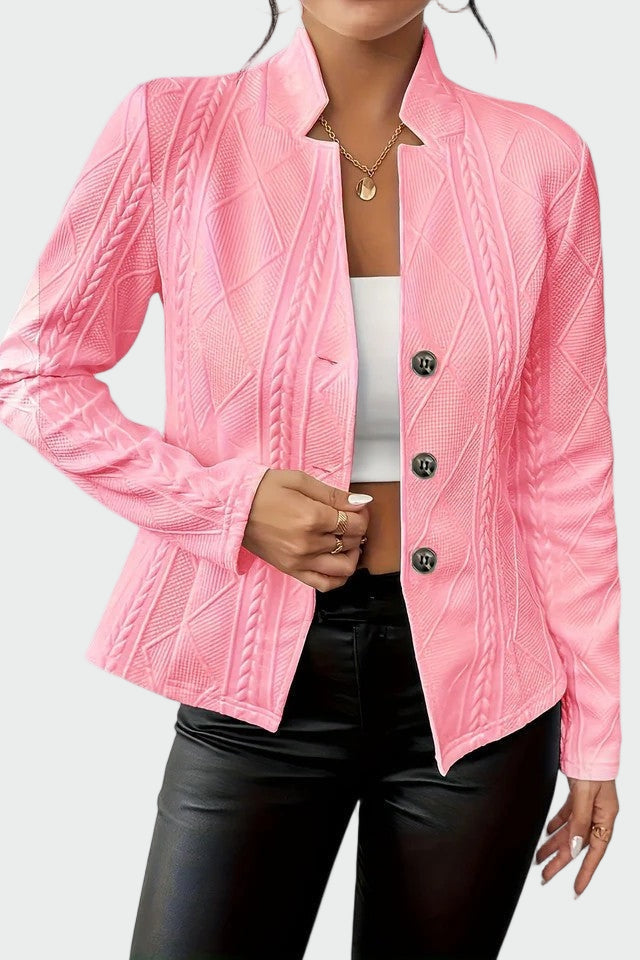 Georgia - Blazer de línea atemporal