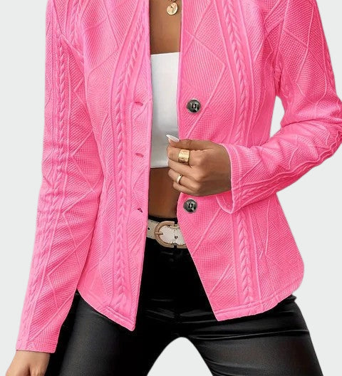 Georgia - Blazer de línea atemporal