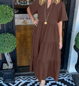 Carlota - Vestido Maxi con Movimiento