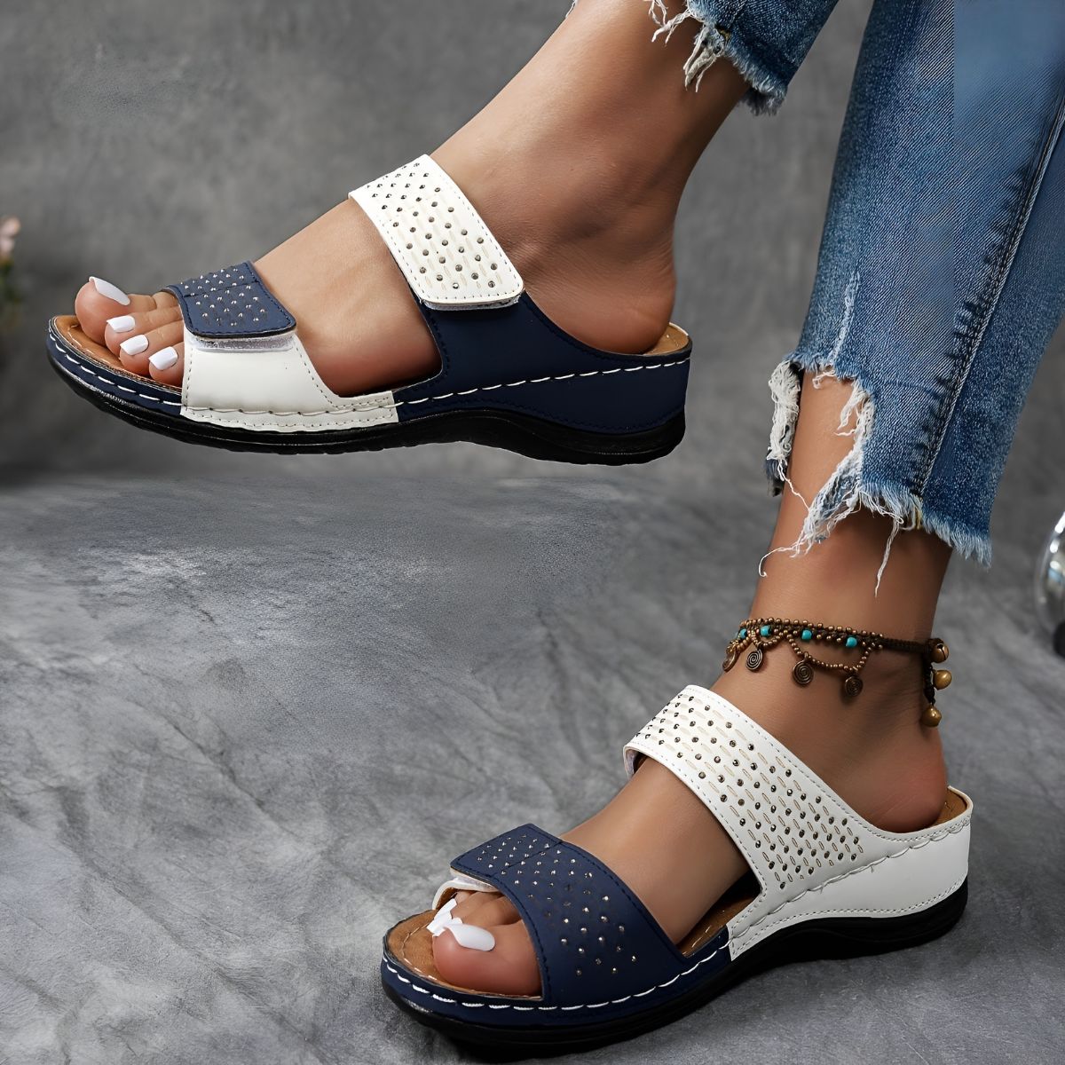 Elena - Sandalias ortopédicas elegantes