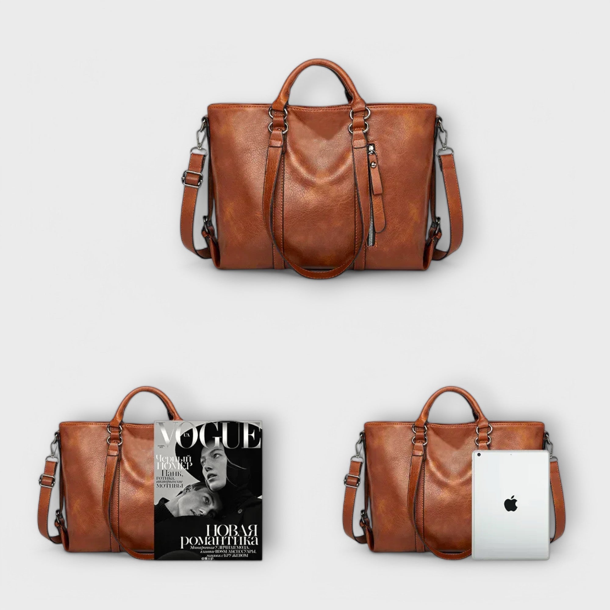 Maria - Bolso grande de piel
