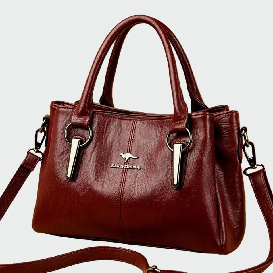 Bolsa de hombro elegante atemporal