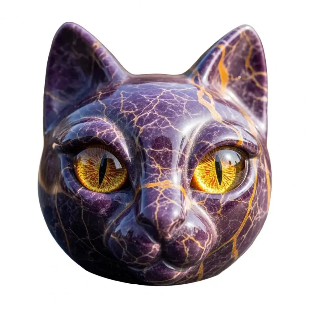 Gato - Escultura Lujosa y Mística