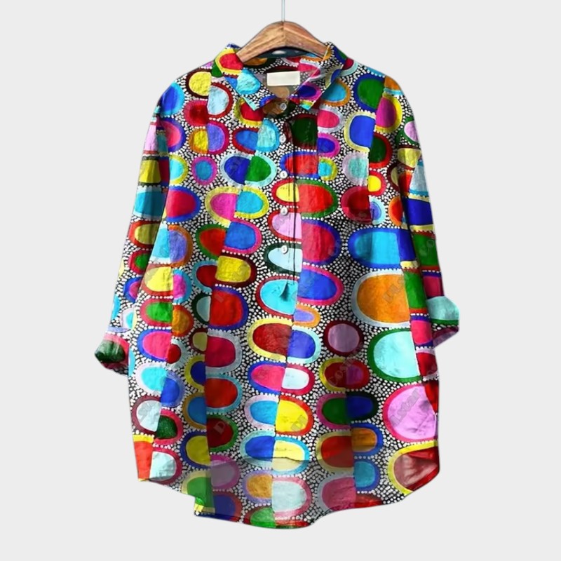 Silvia | Blusa de encaje premium