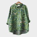 Blanca | Blusa premium con estampados coloridos
