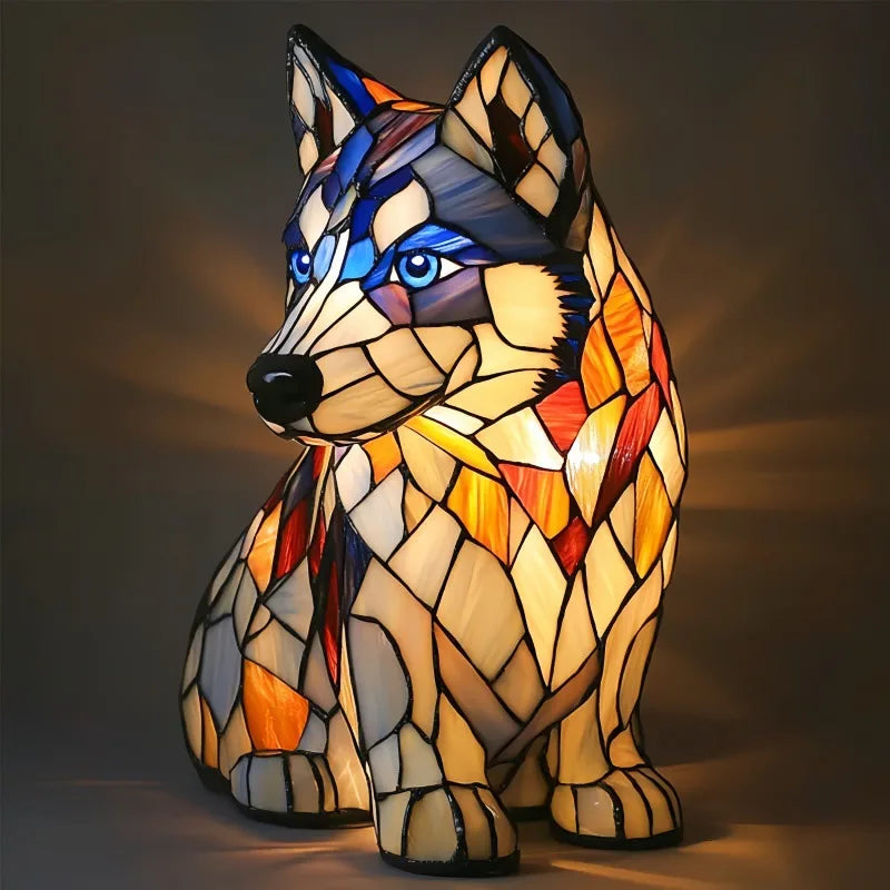Apolo - Lámpara de Vitral