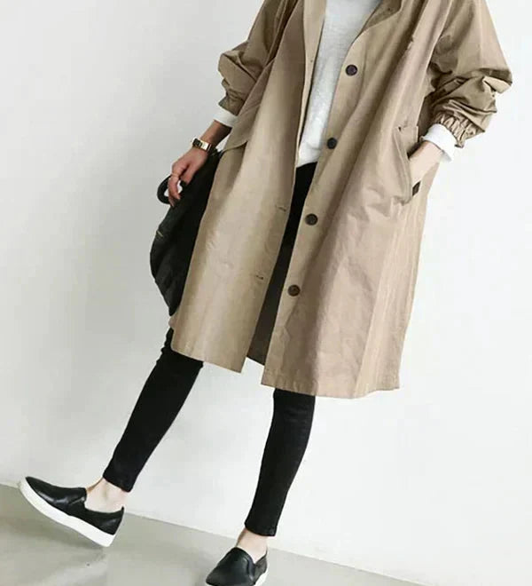 Dorotea - Abrigo Elegante e Impermeable