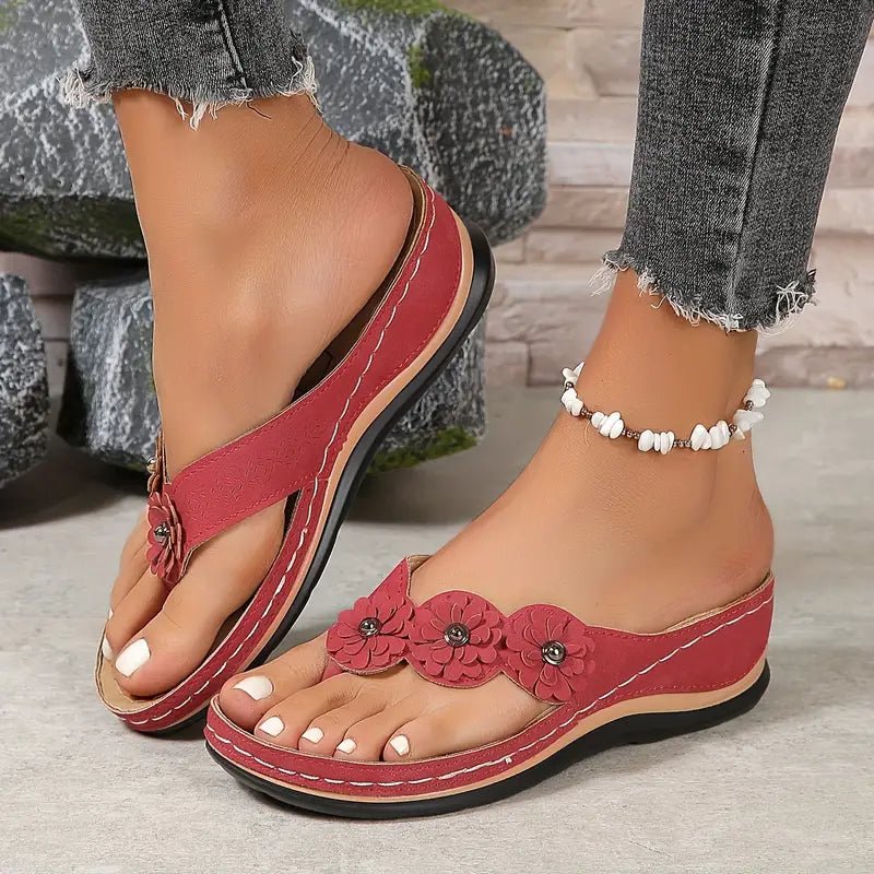 Chloe - Sandalias ortopédicas de piel
