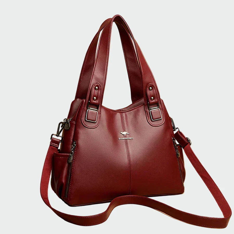 Bolsa de hombro retro elegante