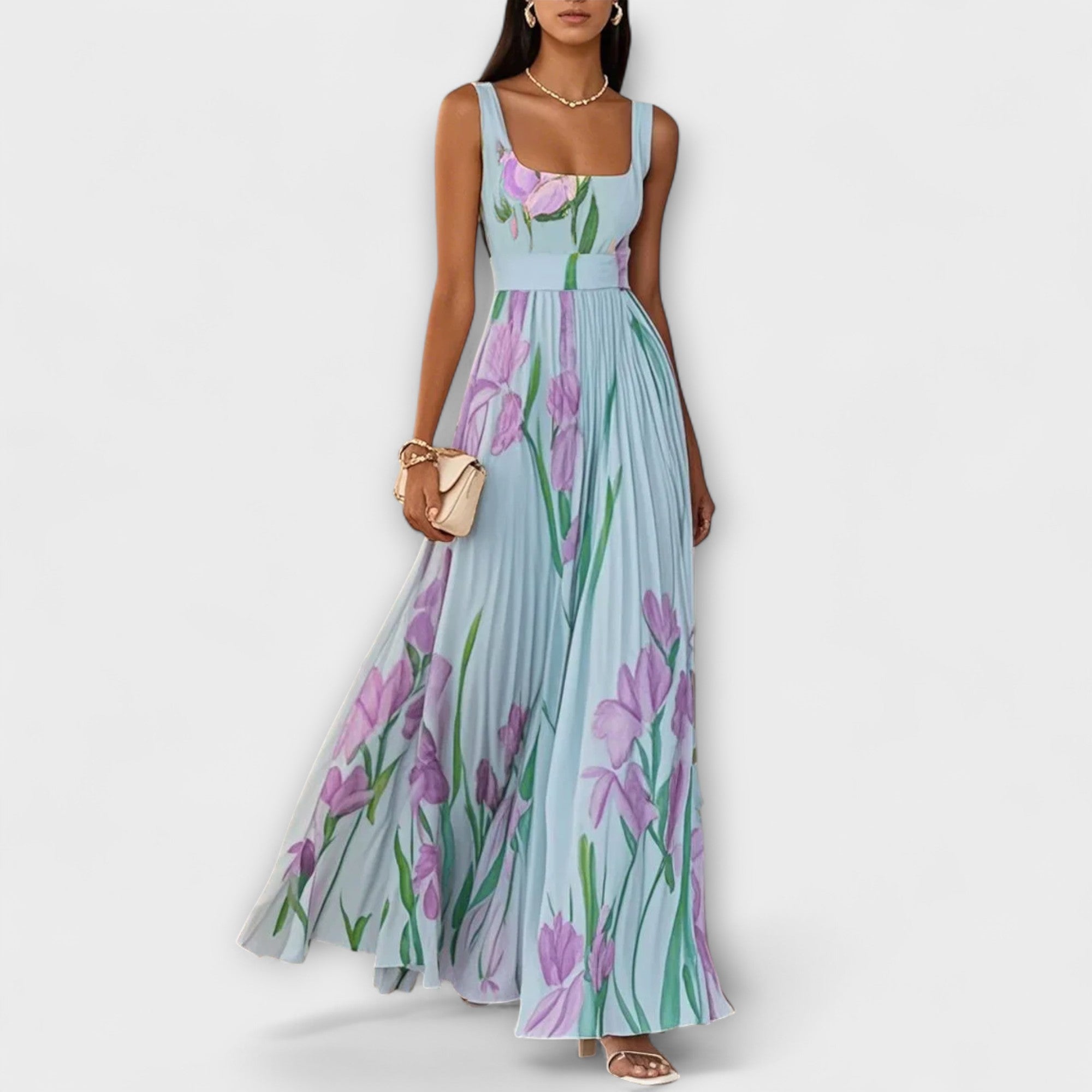 Penélope - Vestido Maxi de Chiffon
