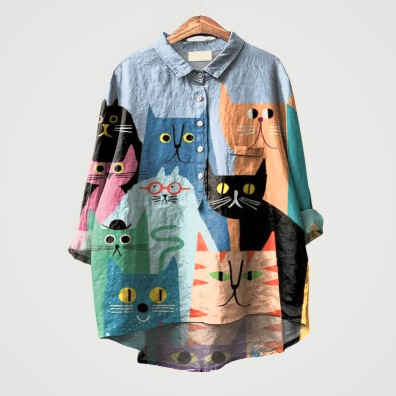 Lara | Blusa de encaje prémium