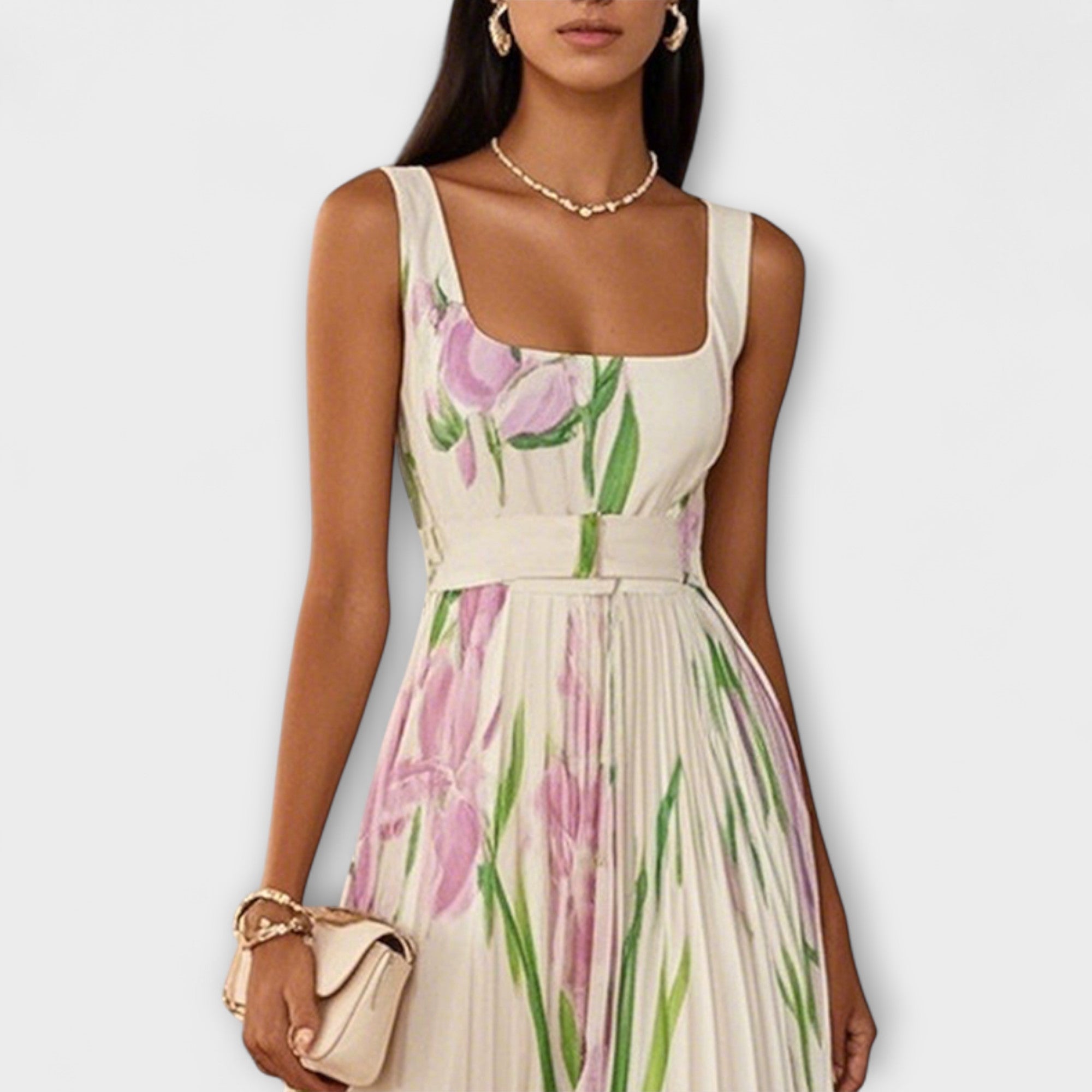 Penélope - Vestido Maxi de Chiffon