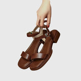 Rocío - Sandalias ortopédicas de piel