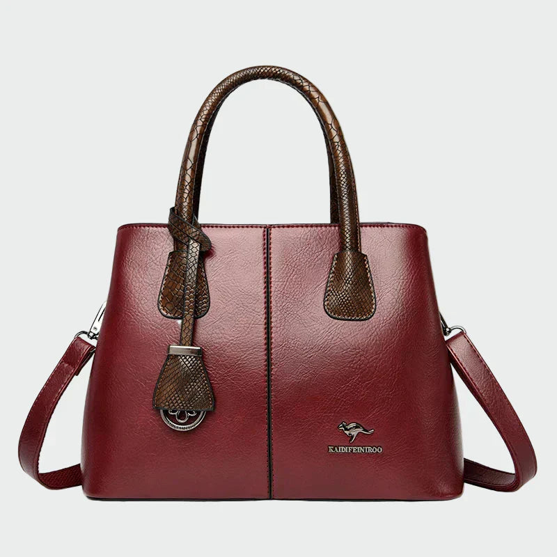 Bolsa de cuero elegante