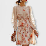 Vestido Floral - Manga corta