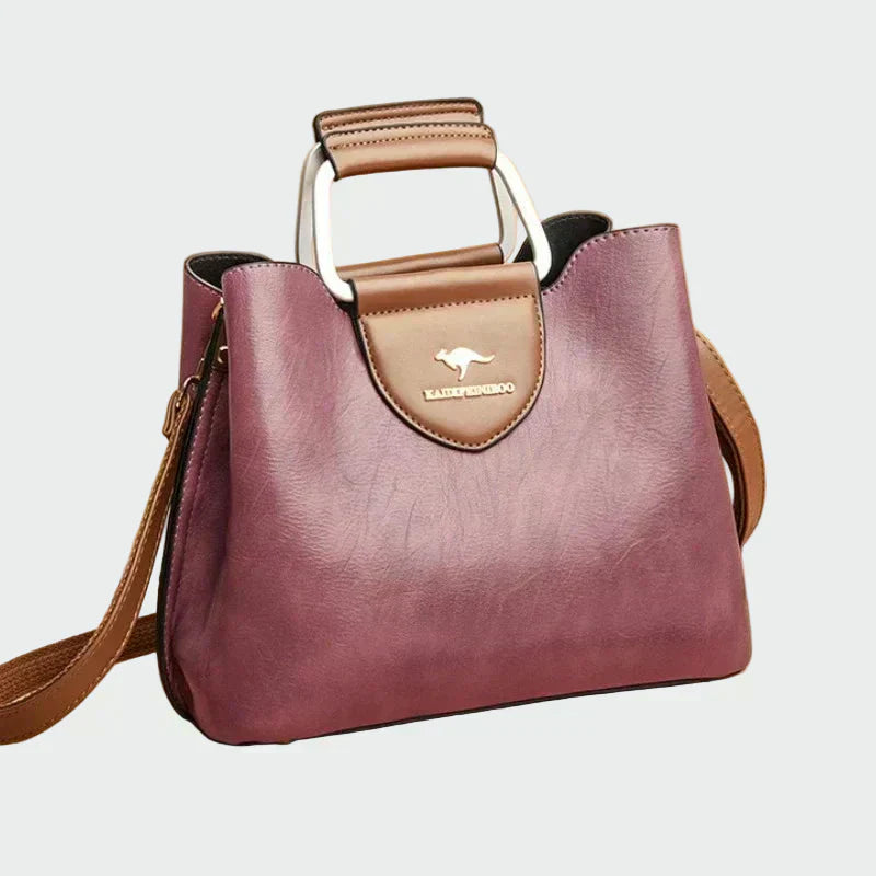 Bolsa de cuero atemporal