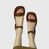 Rocío - Sandalias ortopédicas de piel