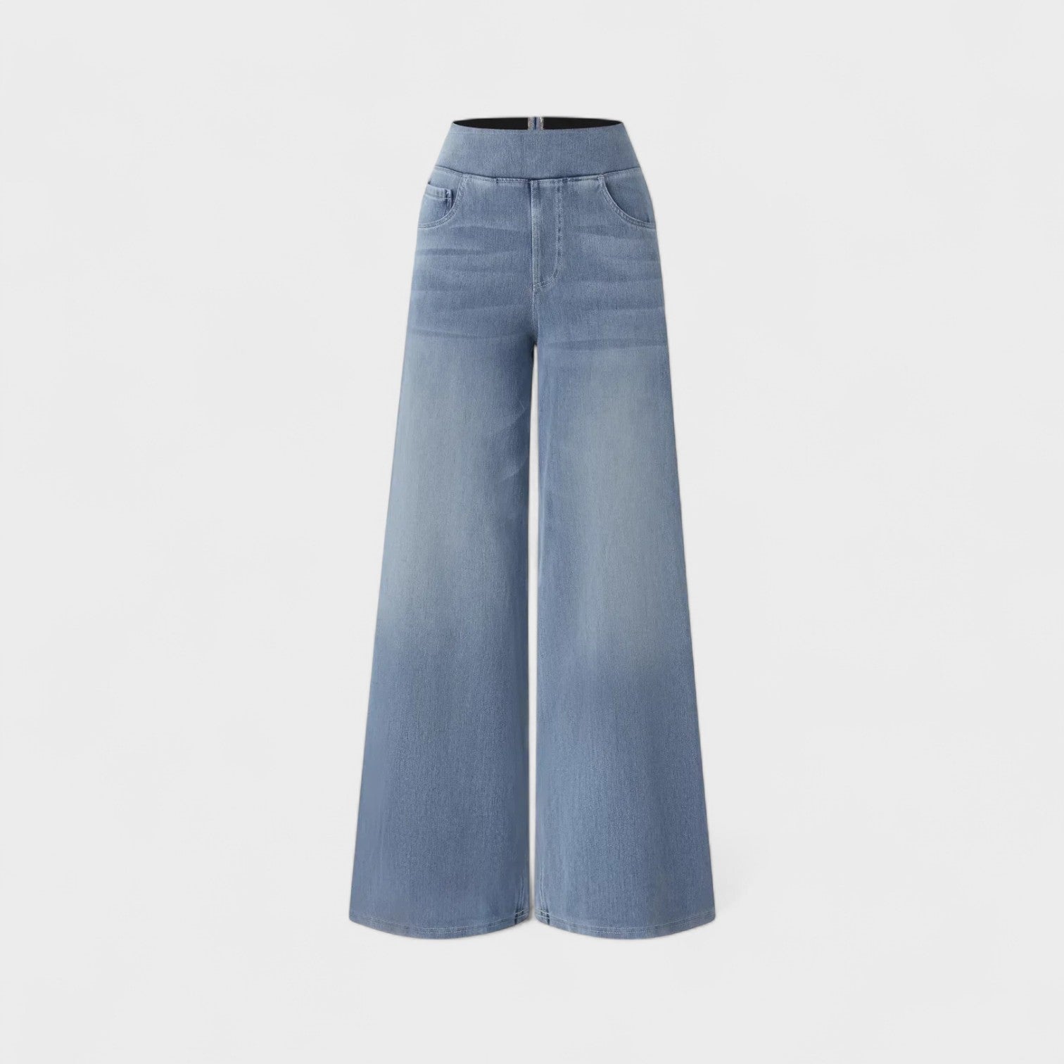 Irene - Pantalones de mezclilla de corte ancho