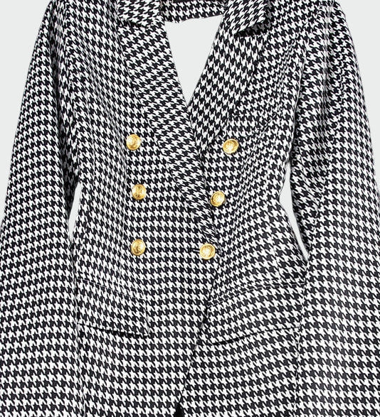 Blazer de línea clásica