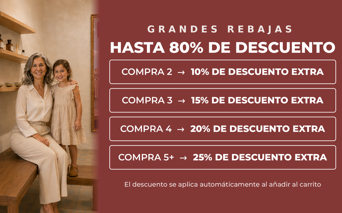 Rebajas hasta 80% de descuento – Paula Madrid
