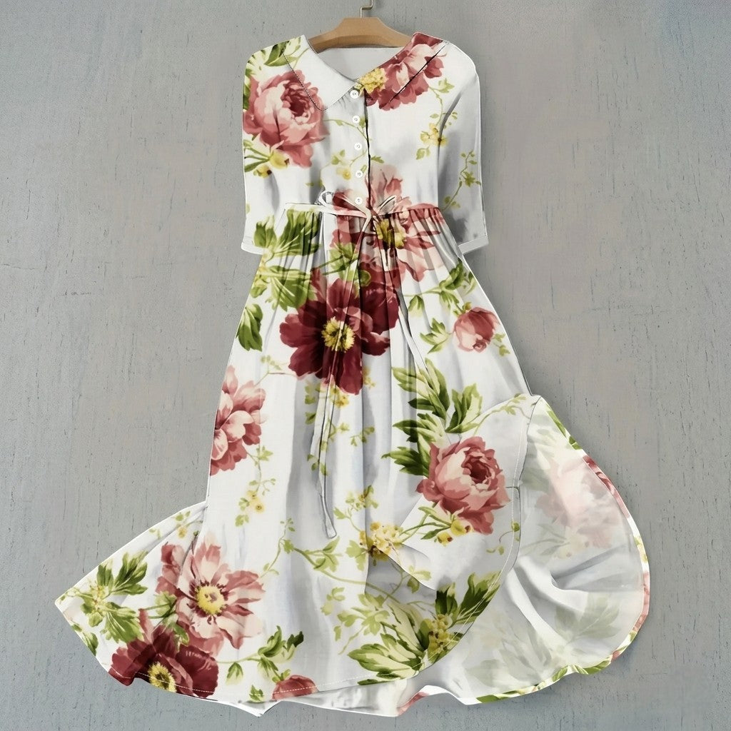 Lucía - Vestido Floral Cómodo