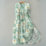 Daniela - Vestido Cómodo con Estampado Floral