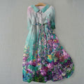 Valeria - Vestido Vintage con Estampado Floral